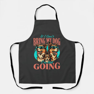 Bring My Dog Retro Dog Lover Apron