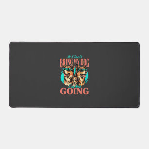 Bring My Dog Retro Dog Lover Desk Mat