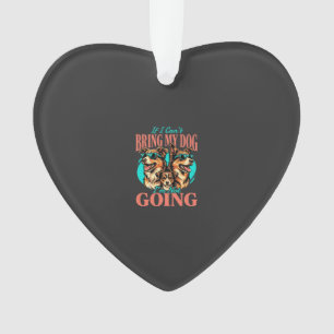 Bring My Dog Retro Dog Lover Ornament
