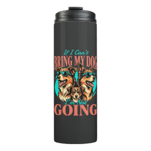 Bring My Dog Retro Dog Lover Thermal Tumbler