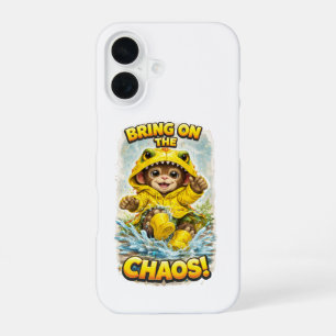 Bring on the Chaos iPhone Case Cute Dino