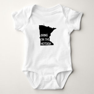 Bring on the Hotdish Funny Minnesota Infant Shirt