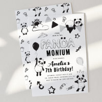 Bring on the Panda-Monium Kids Birthday Party