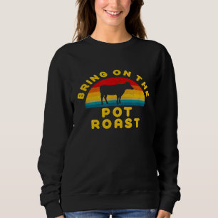 Bring On The Pot Roast Vintage Retro Tee