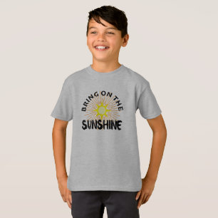 Bring On The Sunshine Design - Kids' Basic T-Shirt