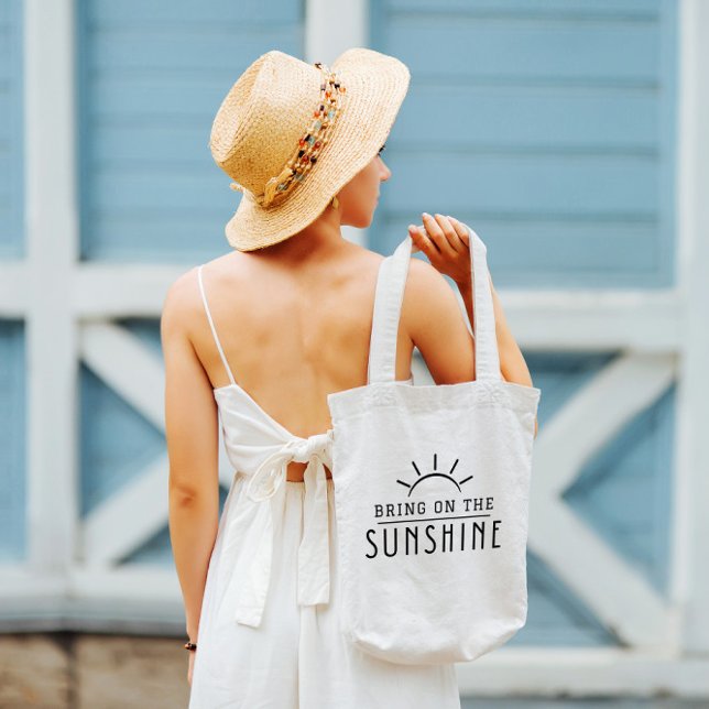 Bring on the Sunshine , Summer Tote Bag (Creator Uploaded)