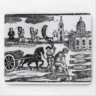 Bring Out Your Dead, The Great Plague of 1665 Mouse Mat