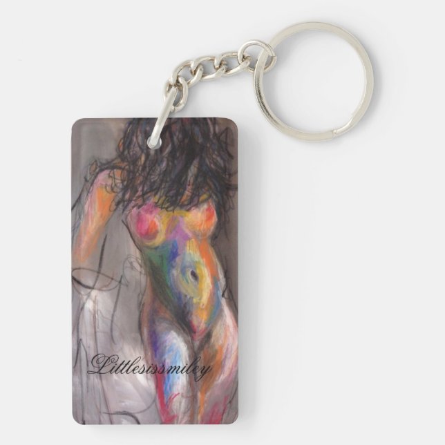 Bring out your inner sexy key chain (Back)