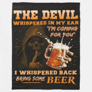 BRING SOME BEER FLEECE BLANKET