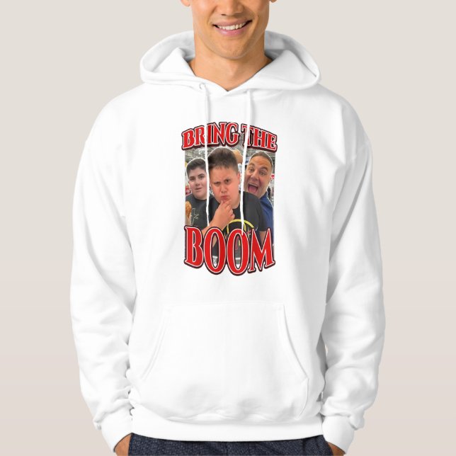 Bring The Boom Rizzler Funny Joke Gifts Hoodie (Front)