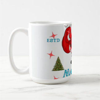 Bring the holiday cheer to life with Santa design Coffee Mug