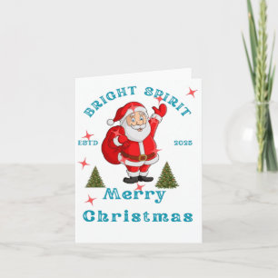 Bring the holiday cheer to life with Santa design  Invitation