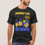 Bring The Lights Hanukkah Chanukah Truck With Meno T-Shirt<br><div class="desc">Bring The Lights Hanukkah Chanukah Truck With Menorah Jewish</div>