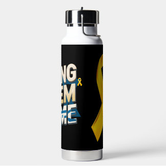 Bring Them Home Now - Unite for Hostages Israel Water Bottle
