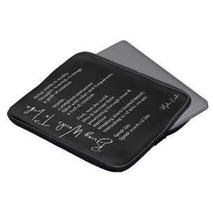 Bring words to life Poem Decor Laptop Sleeve