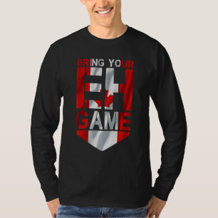 Bring Your Eh Game Canada Flag Pride 1st July Cana T-Shirt