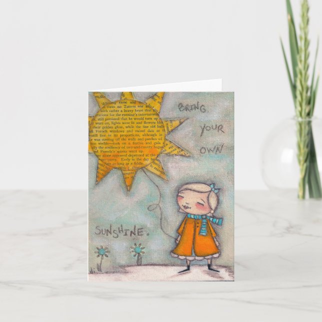 Bring Your Own Sunshine - Note Cards (Front)