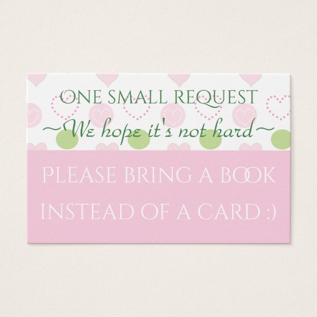 BringABook "Sugar & Spice" Insert Card/Personalize (Front)