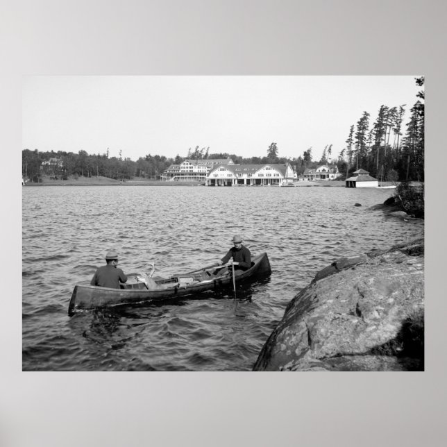 Bringing Home the Venison, early 1900s Poster (Front)