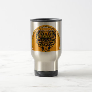 Bringing humour to each patient individually travel mug