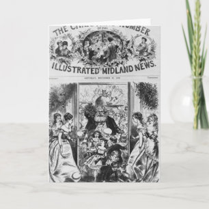 Bringing in Christmas Holiday Card