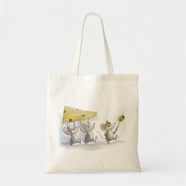 Bringing In The Cheese (with Olives) Bag (Front)