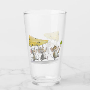 Bringing In The Cheese (with Olives) Glass Cup