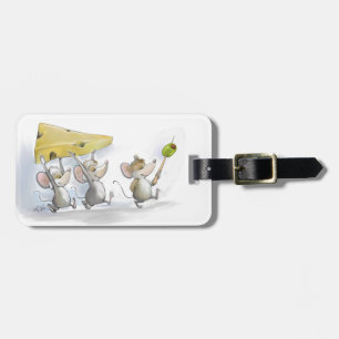 Bringing In The Cheese (with Olives) Luggage Tag