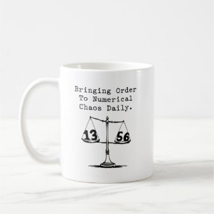 Bringing Order To Numerical Chaos Math Guru Coffee Mug