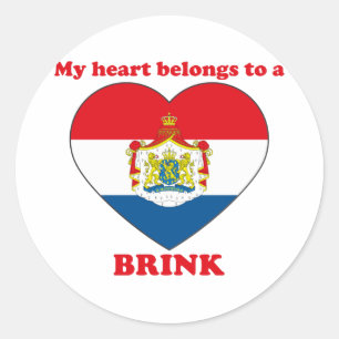 Brink Classic Round Sticker