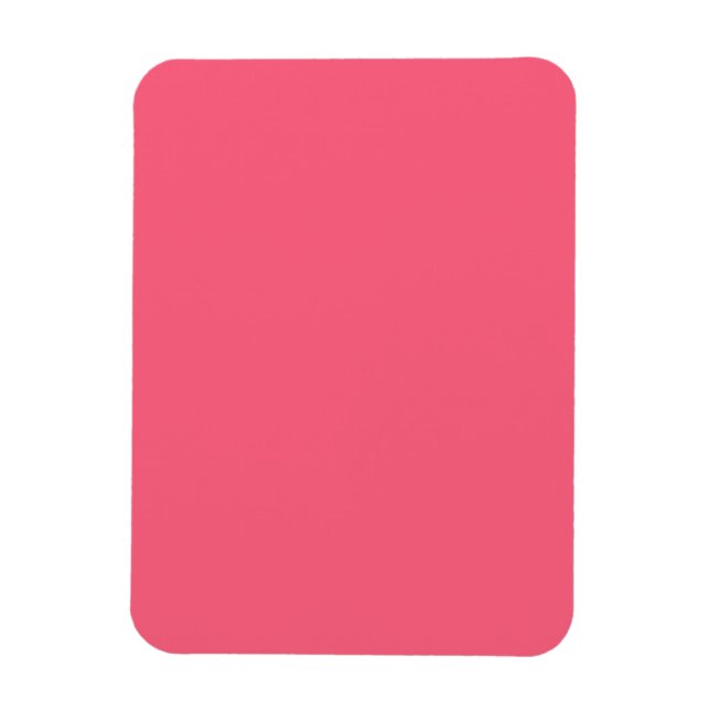 Brink pink  (solid colour)  magnet (Vertical)