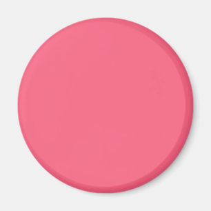 Brink pink (solid colour) magnet