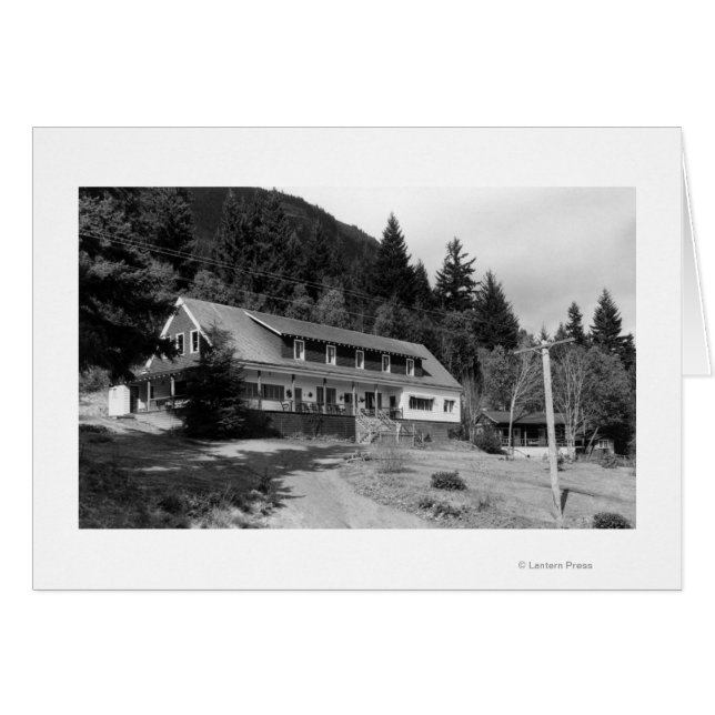 Brinnon, WA View of Olympic Inn on Hood Canal (Front Horizontal)