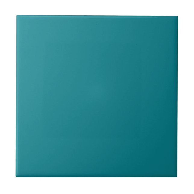 Briny Sea Blue Square Kitchen and Bathroom Tile (Front)