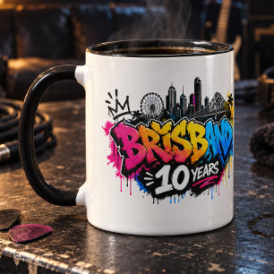 Brisbane 10 years mug