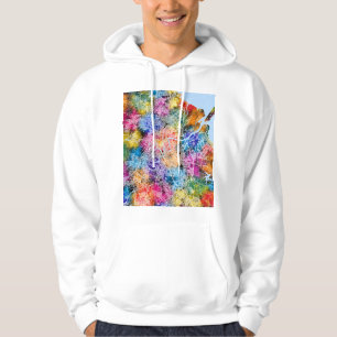 Brisbane Australia City Map Hoodie