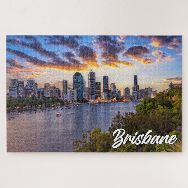 Brisbane, Australia Jigsaw Puzzle (Horizontal)
