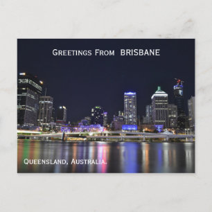 Brisbane Australia Postcard