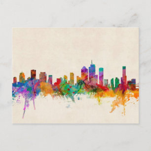 Brisbane Australia Skyline Cityscape Postcard