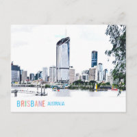 Brisbane Australia skyline funky modern travel