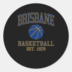 Brisbane Basketball Classic Round Sticker