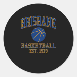 Brisbane Basketball Classic Round Sticker