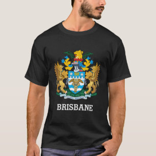 Brisbane coat of arms poster T-Shirt