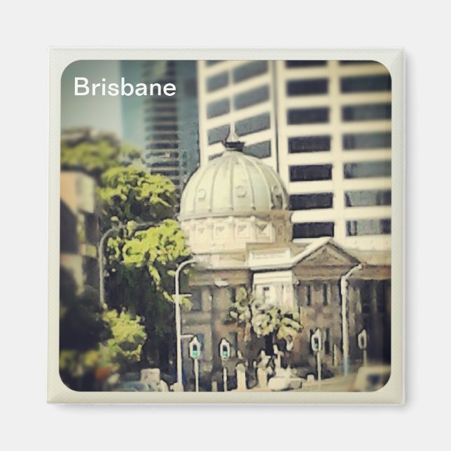 Brisbane - Customs House Magnets (Front)