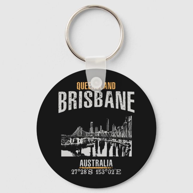 Brisbane Key Ring (Front)