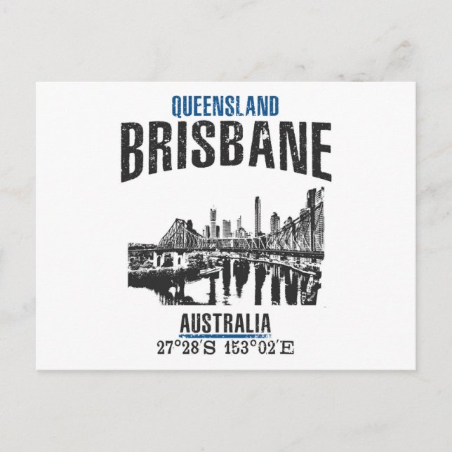Brisbane Postcard (Front)