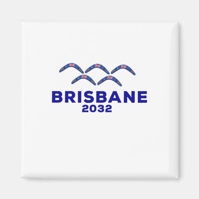 Brisbane Queensland Australia Magnet (Front)