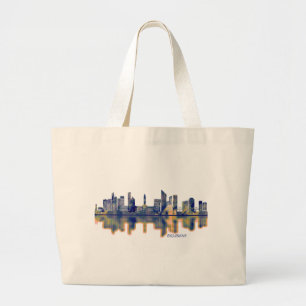 Brisbane Skyline Large Tote Bag