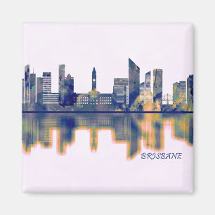 Brisbane Skyline Magnet