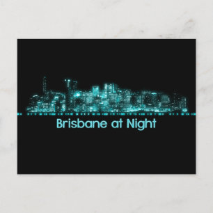 Brisbane Skyline Postcard